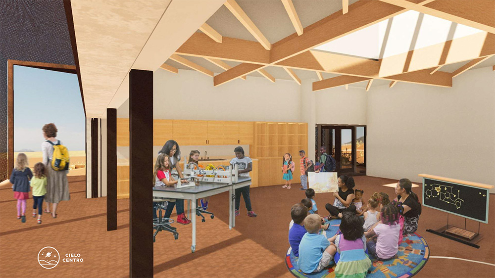 Cielo Centro classroom interior